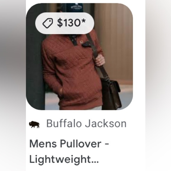 Buffalo Jackson Trading Co. Concord Quilted Pullover - Picture 8 of 8